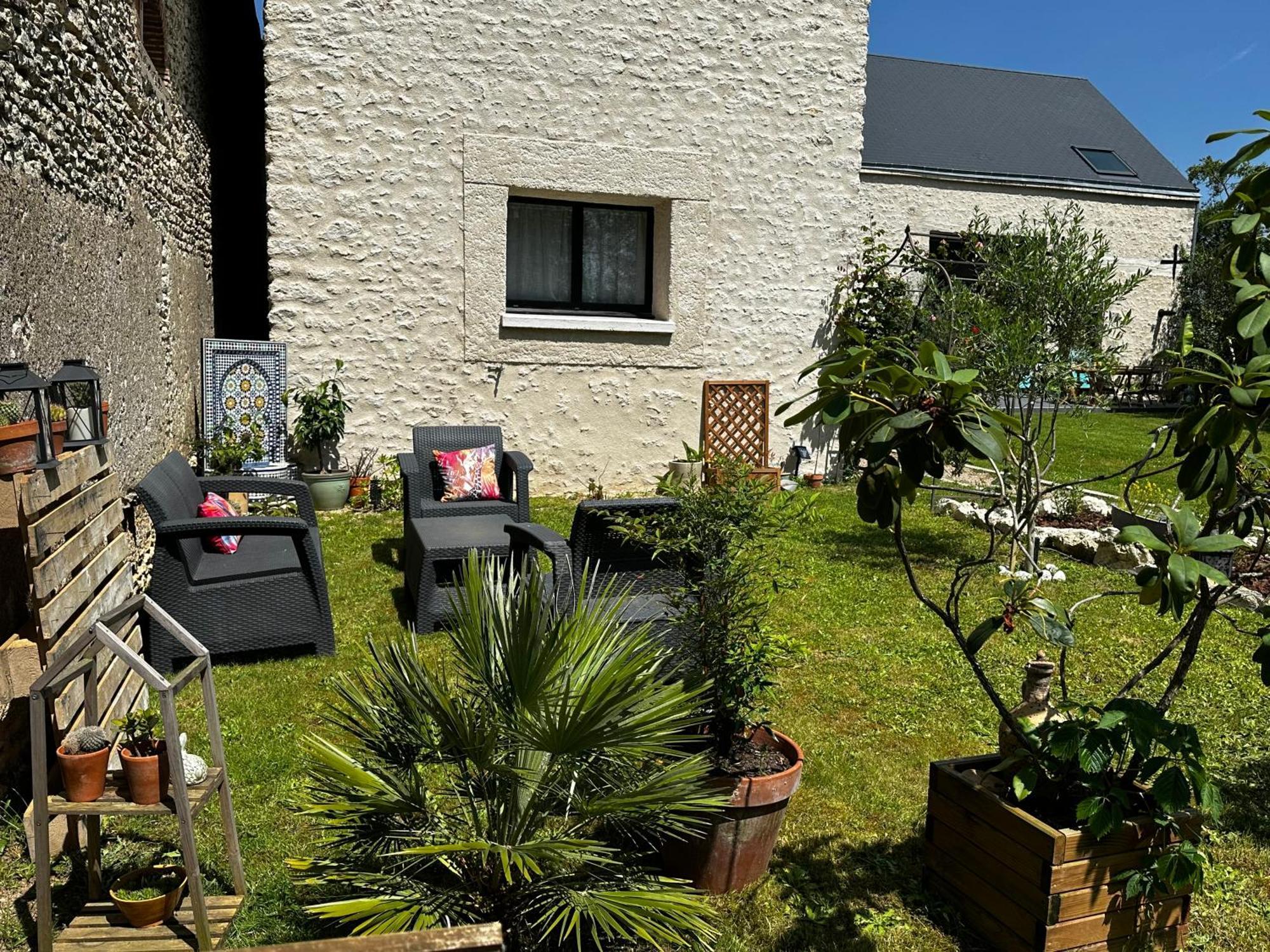 Gite Du Chat Roux La Chapelle-Saint-Martin-en-Plaine Extérieur photo